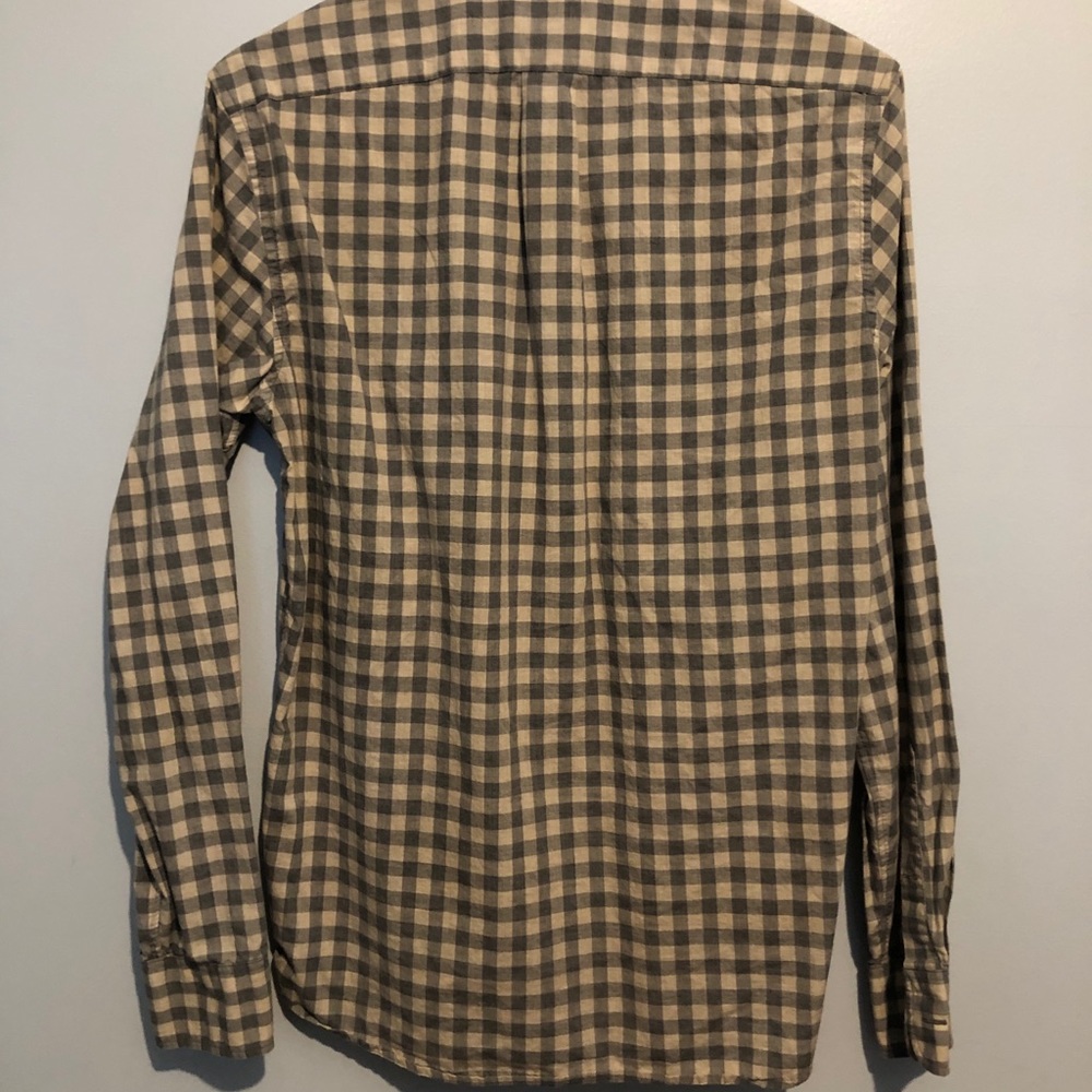 J Crew Checkered Button Down - image 2